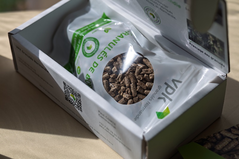 pellets in a box